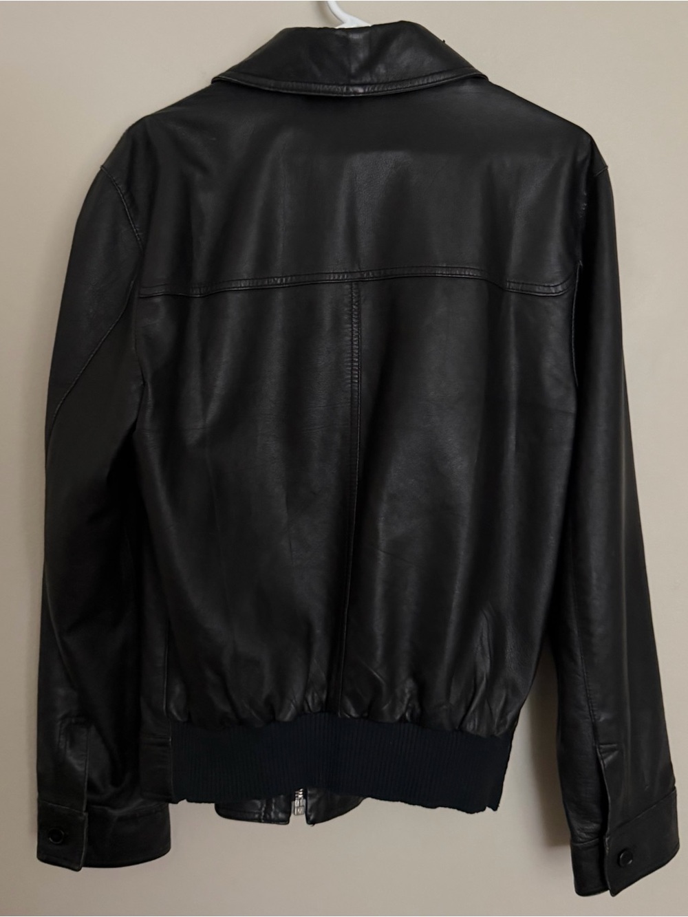Dolce & Gabbana Spy Black Leather Jacket - Picture 2 of 6
